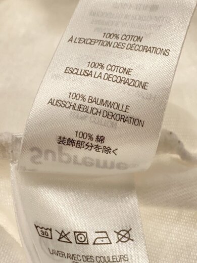 商品画像：Small Box L/S Tee/長袖Tシャツ/M/コットン/WHT 4