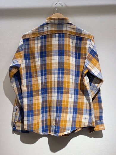 画像：BIGMACJCPENNY/長袖シャツ/M/コットン/YLW/チェック2