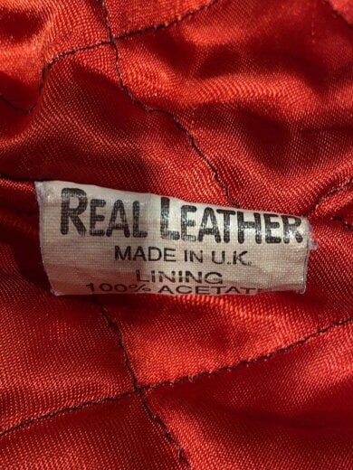 商品画像：ダブルライダースジャケット/34/レザー/BLK 4