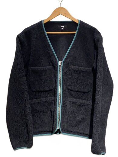 商品画像：フリースジャケット/M/ポリエステル/BLK/218131 1