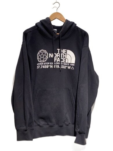 商品画像：COORDINATES PULLOVER HOODIE/パーカー/L/コットン/BLK/NF0A55MW 1