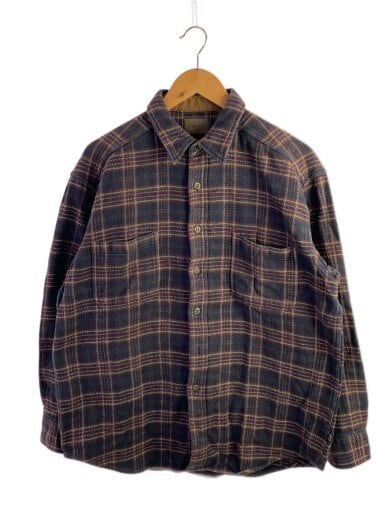 商品画像：brawny/長袖シャツ/L/コットン/BRW/チェック 1