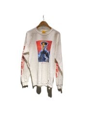 長袖Tシャツ/M/コットン/WHT