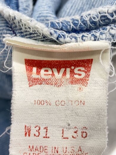 商品画像：USA製/ストレートパンツ/31/デニム/IDG 5