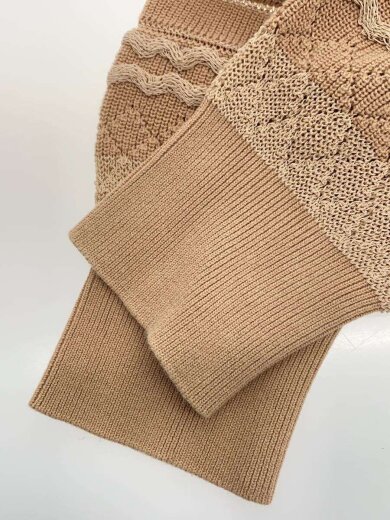 商品画像：ニット・セーター(薄手)/1/コットン/BEG/MM20PS-KN715 5