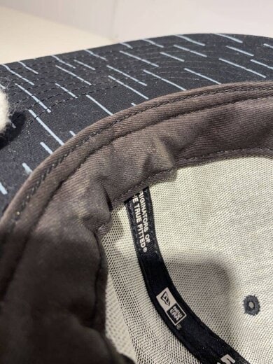 商品画像：キャップ/7 5/8/コットン/BLK/メンズ 8