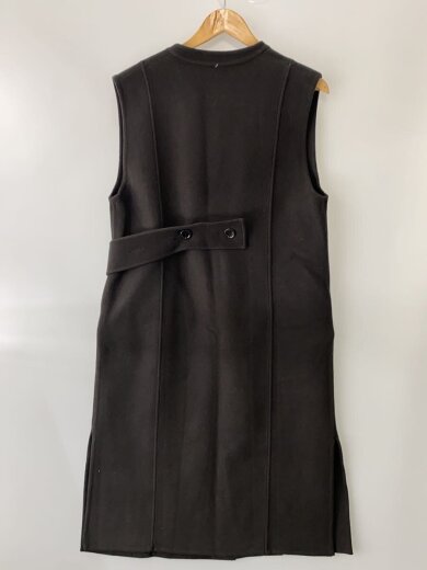 商品画像：ノースリーブコート/FREE/ウール/BLK/162551006 2