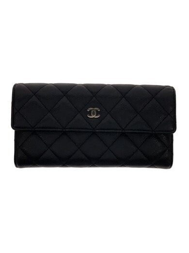 商品画像：ココマーク/フラップ/長財布/--/BLK/レディース 1