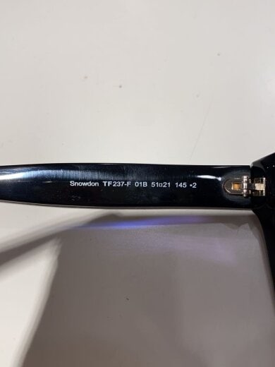 商品画像：サングラス/ウェリントン/プラスチック/BLK/GRY/メンズ/TF237-F 5