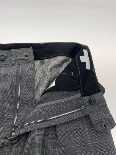 商品画像：スラックスパンツ/1/コットン/GRY/チェック// 3