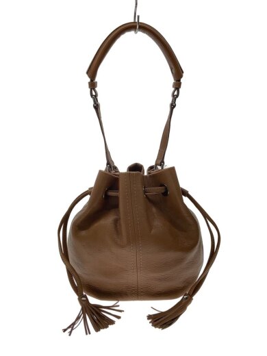 商品画像：ショルダーバッグ/レザー/BRW 1