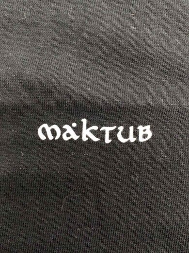 商品画像：JJJ/MAKTUB/Tシャツ/M/コットン/BLK 3