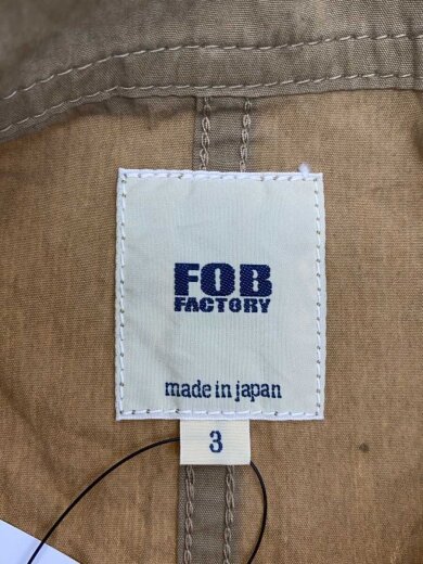 商品画像：ジャケット/3/コットン/BEG/F2394 3