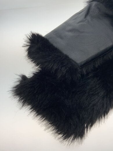 商品画像：nuth/ファーレザーコート/S/--/BLK 4