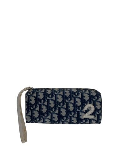 商品画像：ポーチ/--/NVY/総柄/HE1012 1