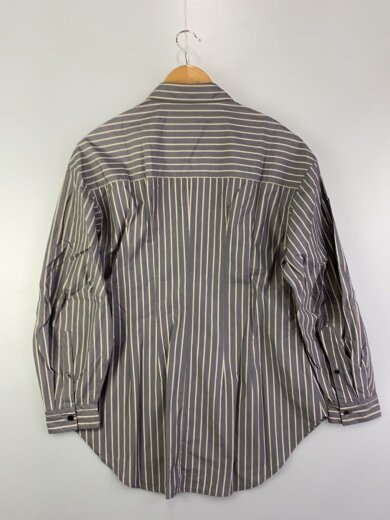 商品画像：長袖シャツ/--/コットン/GRY/ストライプ/25-050-370-0900-3-0 2