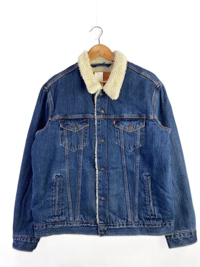 商品画像：裏ボア/Gジャン/L/デニム/IDG/16365-0286// 1