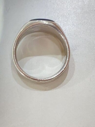 商品画像：リング/SV925/21号/GRY/メンズ 4