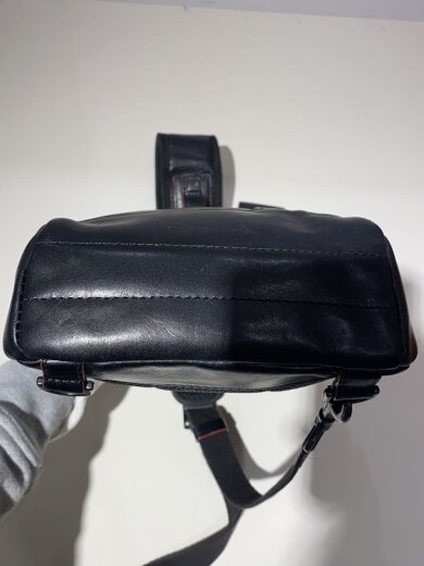商品画像：ショルダーバッグ/レザー/BLK/615920 4