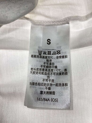 商品画像：Tシャツ/S/コットン/WHT/RN149617　CA52838// 4