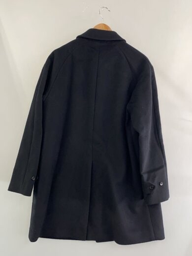 商品画像：120S メルトン バルカラーコート/L/ウール/BLK/1225-1-000003// 2