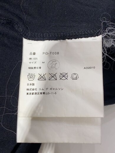 商品画像：Tシャツ/M/コットン/BLK/PG-T008 5