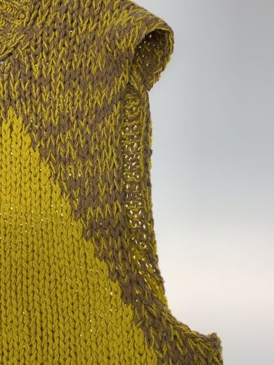 商品画像：INTARSIA CREWNECK VEST/ニットベスト/2/コットン/YLW/YK24SS0679S// 5