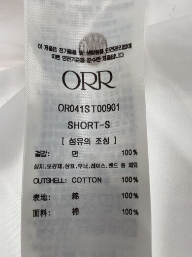 商品画像：ORR/長袖ブラウス/S/--/WHT/OR041ST0901 4