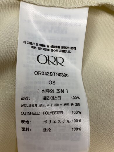 商品画像：ORR/シャツワンピース/--/ポリエステル/BEG/OR042ST90300 4
