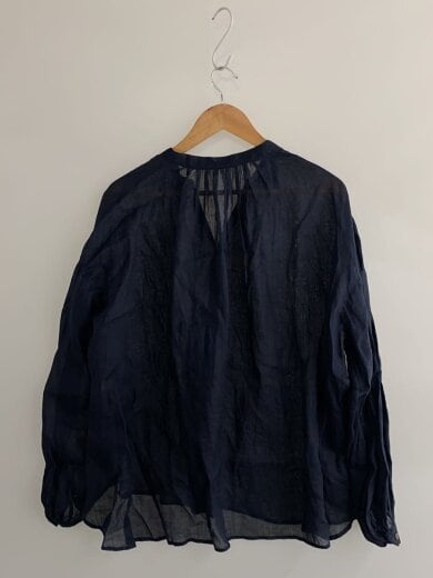 商品画像：ラミースキッパーシャツ/長袖シャツ/--/リネン/NVY/25-050-912-40012-0// 2