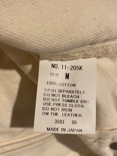 商品画像：5Pストレートデニム//M/コットン/WHT/11-205K 5