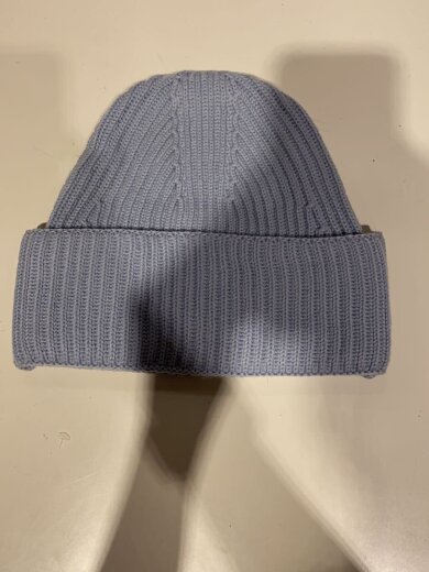 商品画像：ニットキャップ/--/ウール/BLU/メンズ/JU06189KT1022// 2