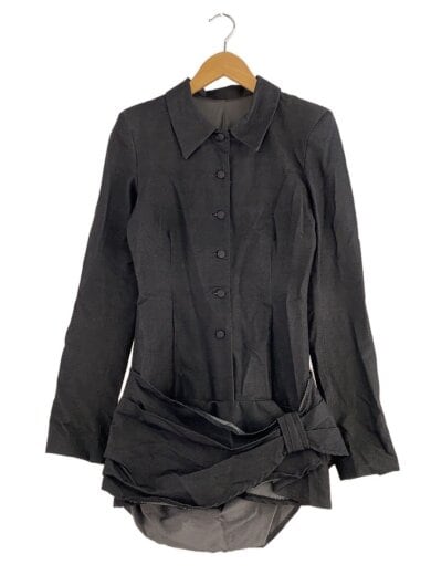 商品画像：THREADTHREAD/S suit bow dress mini/FREE/レーヨン/BLK/TR34122// 1
