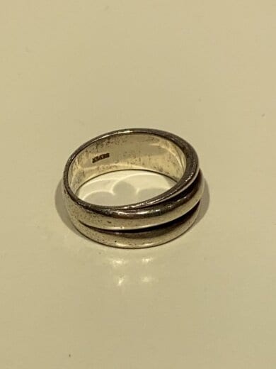 商品画像：リング/SILVER/17号/SLV/メンズ 2