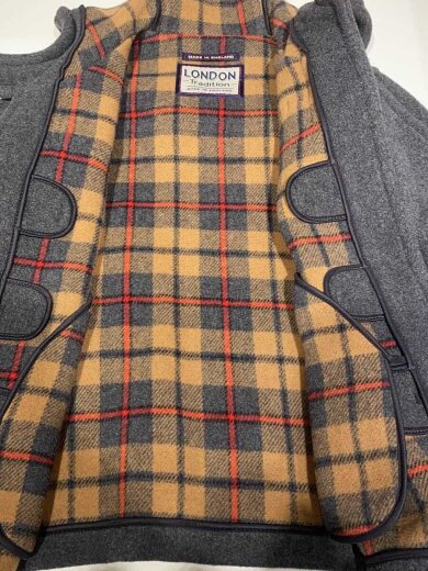商品画像：ダッフルコート/36/ウール/GRY/16020410001330/イングランド製 3