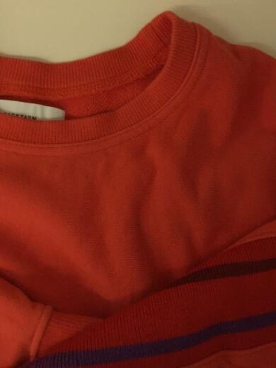 画像：FACETASM20SS/RIB BIG SWEAT/リブビッグスウェット/FREE/コットン/レッド/YA-SW-U017