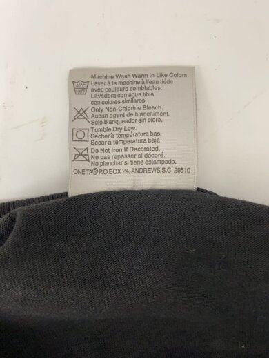 商品画像：Tシャツ/M/コットン/BLK 4