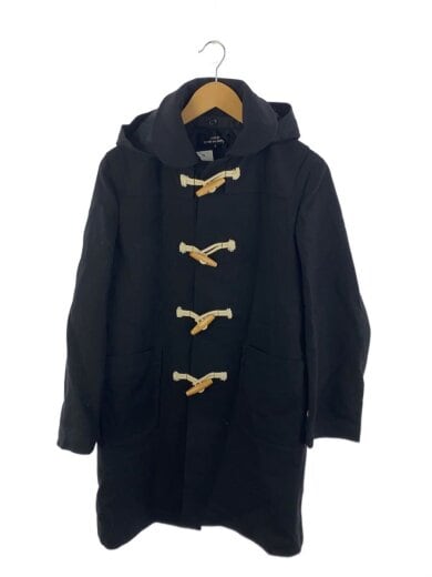 商品画像：ダッフルコート/S/ウール/BLK/td-c005 1