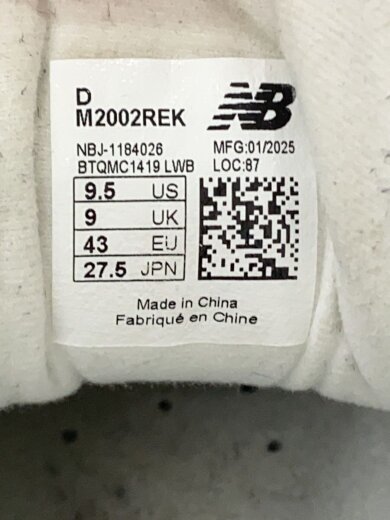 商品画像：M2002/ホワイト/27.5cm/WHT 5