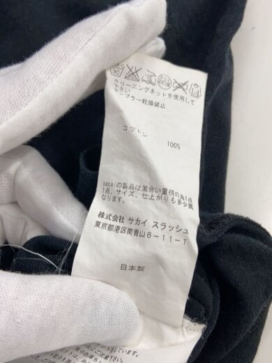 商品画像：Tシャツ/2/コットン/BLK 5