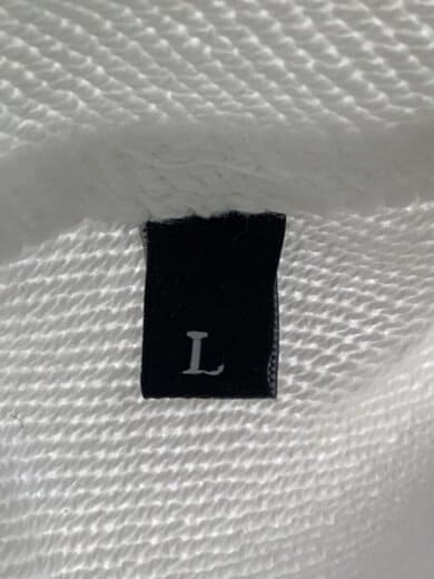 商品画像：スウェット/L/コットン/WHT// 4