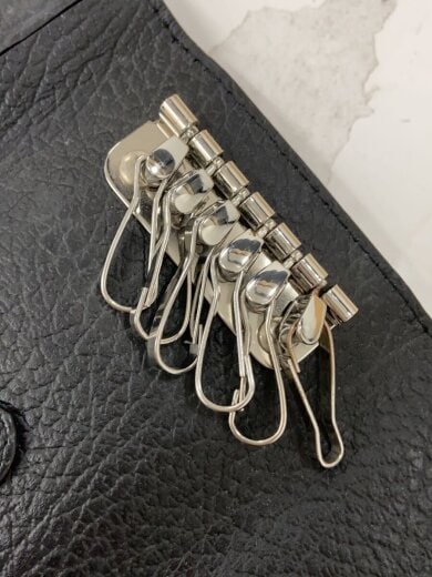 商品画像：キーケース/レザー/BLK/メンズ 6