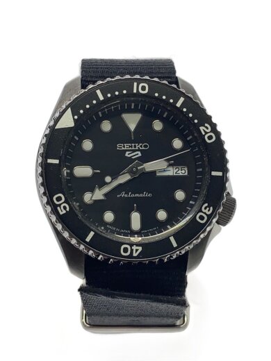 商品画像：自動巻腕時計/アナログ/--/BLK/BLK/ーー 1