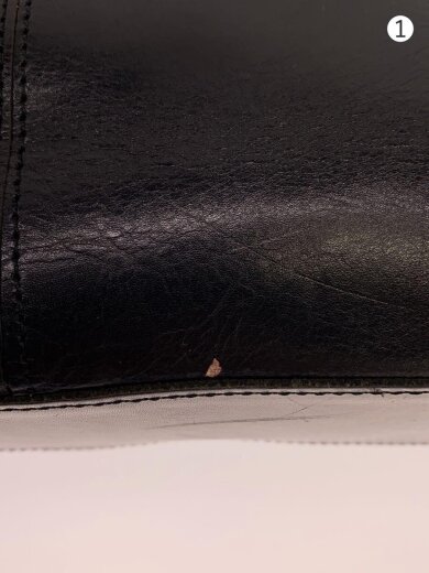 商品画像：ショルダーバッグ/レザー/BLK 7