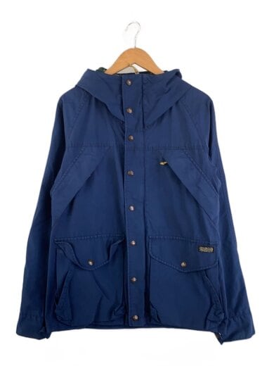 商品画像：ナイロンジャケット/S/コットン/NVY/無地 1
