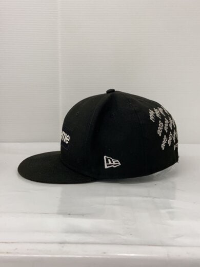 商品画像：キャップ/7 1/4/コットン/BLK/メンズ 2