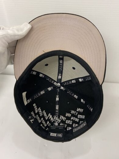 商品画像：キャップ/7 1/4/コットン/BLK/メンズ 4