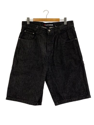 商品画像：ショートパンツ/38/デニム/BLK// 1