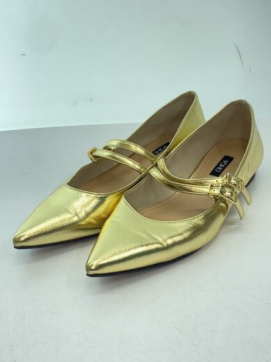 商品画像：ダブルストラップパンプス/フラットパンプス/23cm/GLD/? NULL ? 2