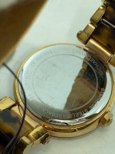 商品画像：クォーツ腕時計/アナログ/ステンレス/GLD/GLD/MK-5881 3